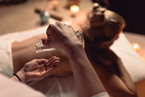 Aroma therapy massage